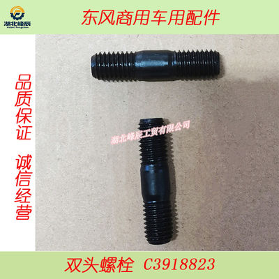 Auto Parts Used for Dongfeng/Dcec Kinland Cummins Motor--Double Ending Bolt  C3918823